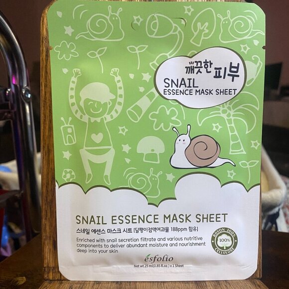Other - M#8  Esfolio Sheet Mask - Snail Essence